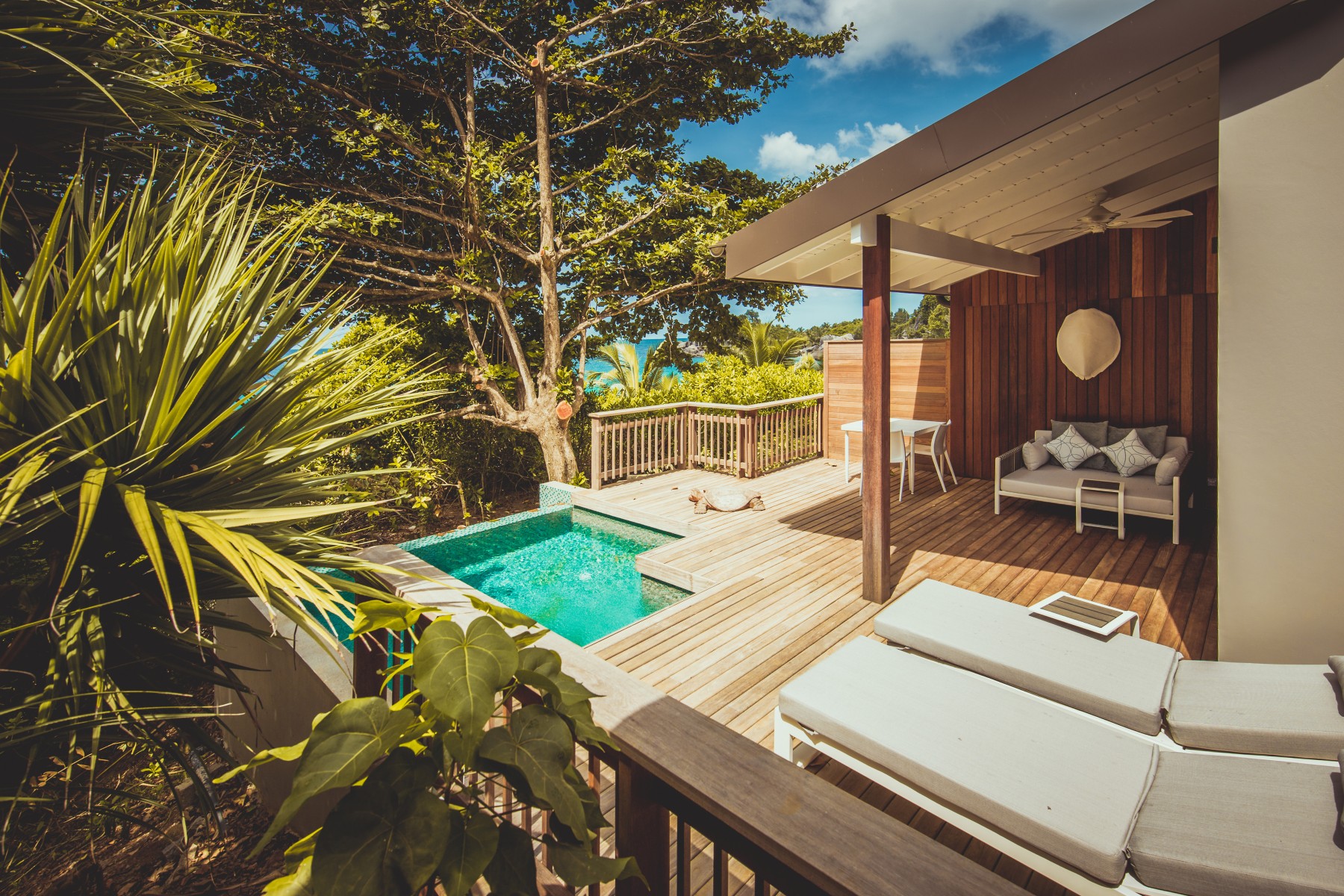 Ocean View Pool Chalet